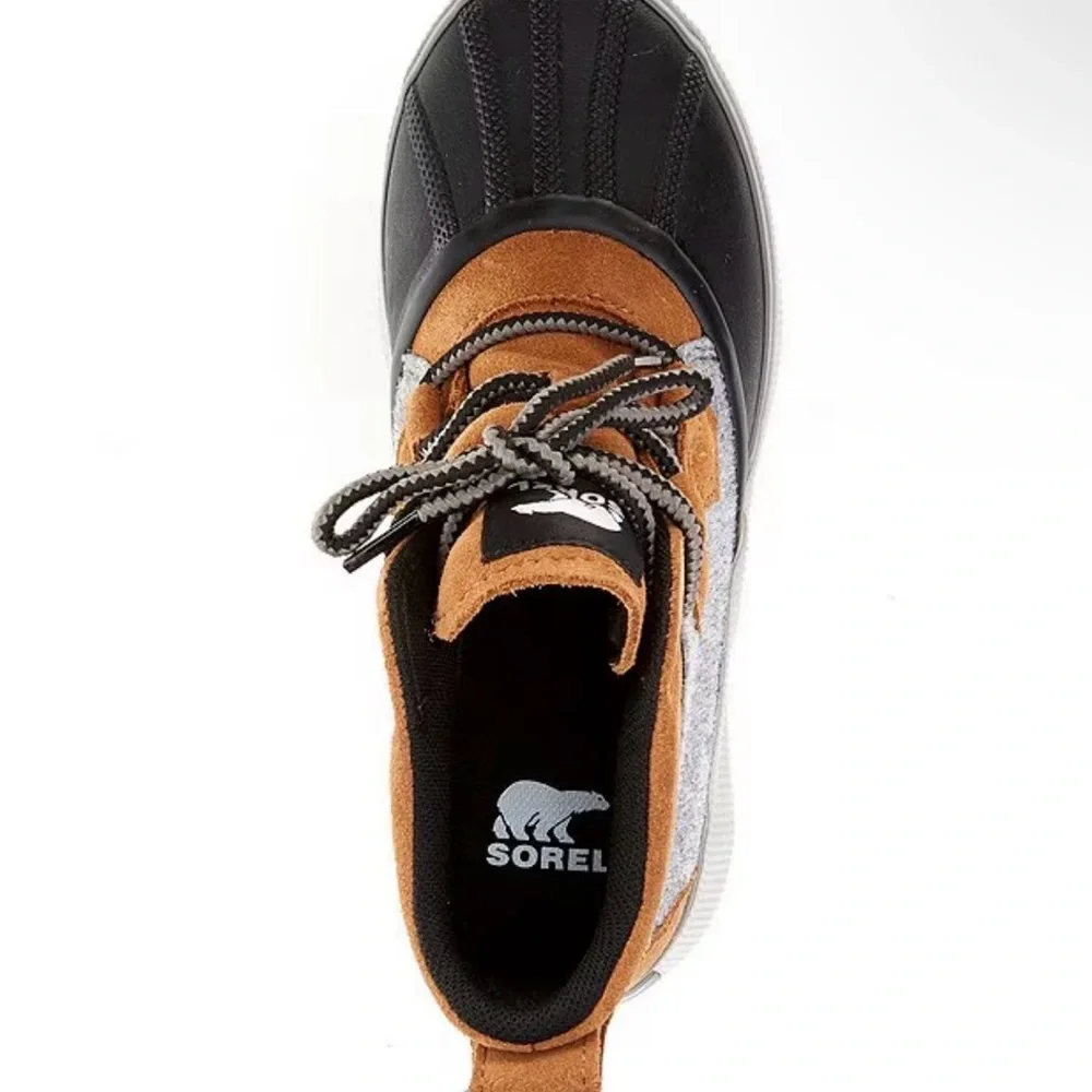 Sorel Kids' Orange and Gray Boots